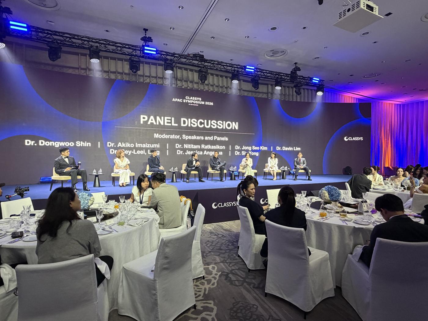CLASSYS APAC Symposium 2026 Panel Discussion — wide angle with audience